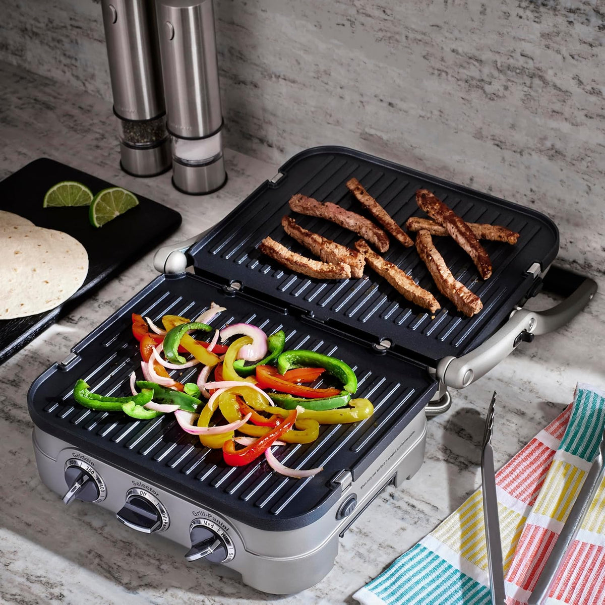 5-in-1 Stainless Steel Grill Station