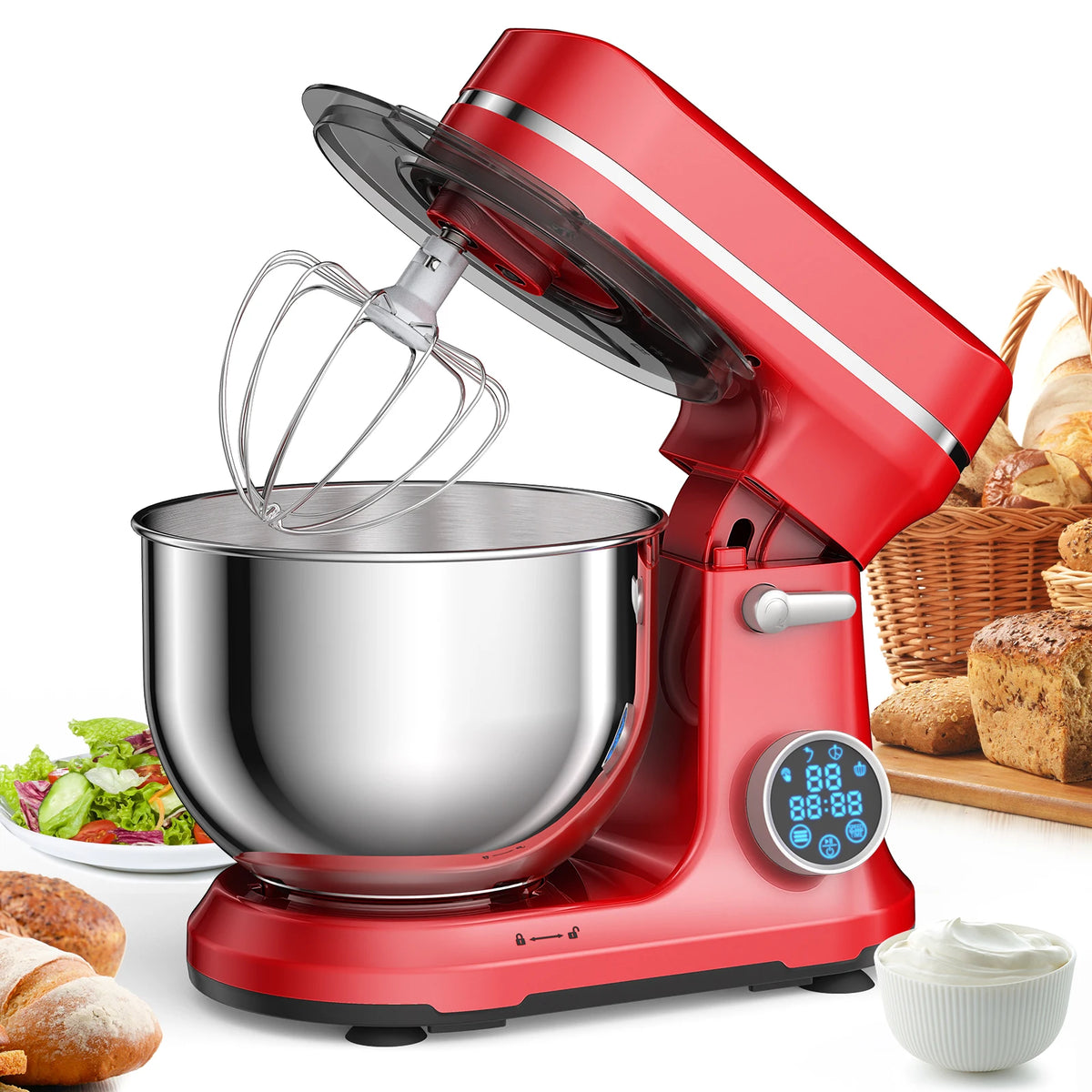 Pro-Series Silent Digital Stand Mixer