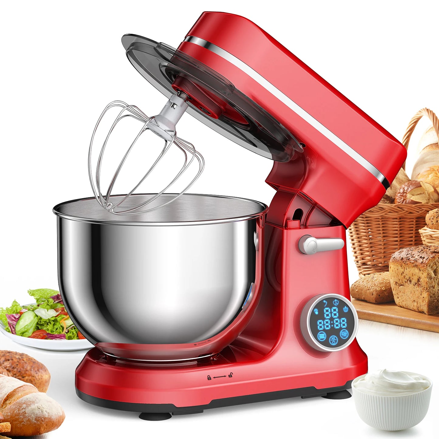 Pro-Series Silent Digital Stand Mixer