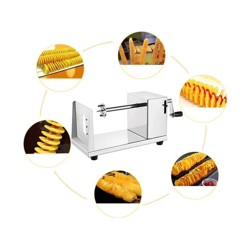 Stainless Steel Tornado Fry Cutter
