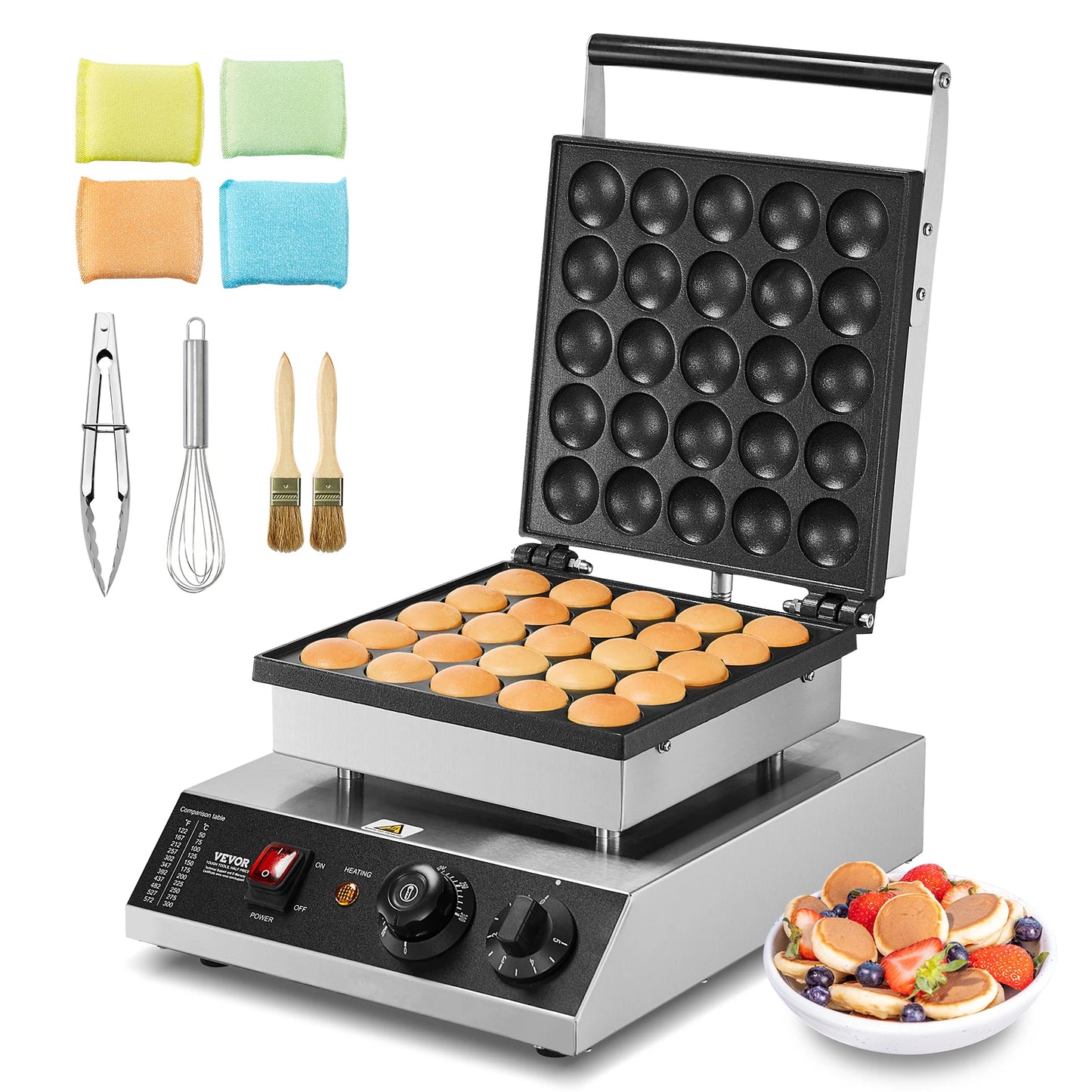 Commercial 25-Piece Mini Pancake Station