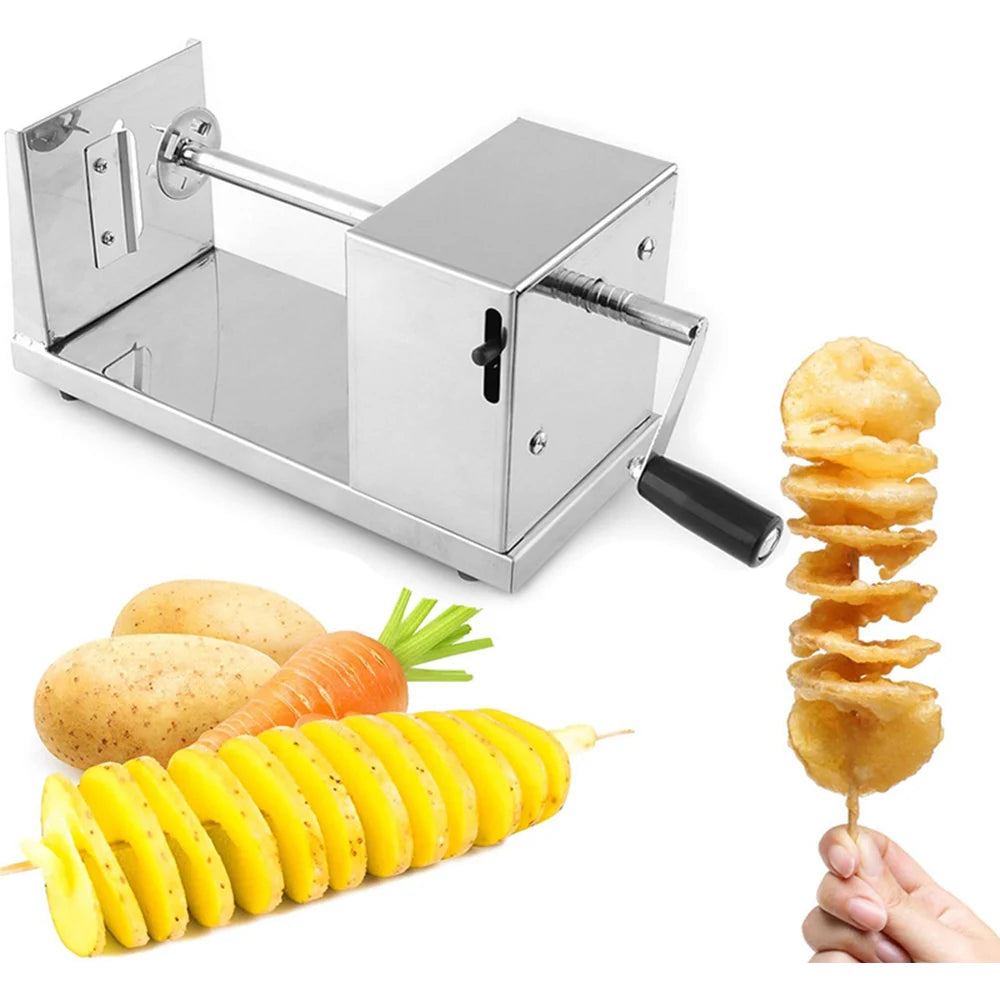 Stainless Steel Tornado Fry Cutter