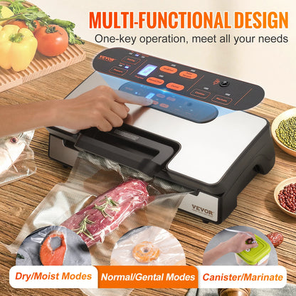 Pro-Grade 90kPa Food Vacuum Sealer